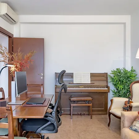 Apartment Raffinato 8 Piano Con -terrazza, Pianoforte, Angolo Gym - Mico Metro Fiera - Su Scannu Life Milan